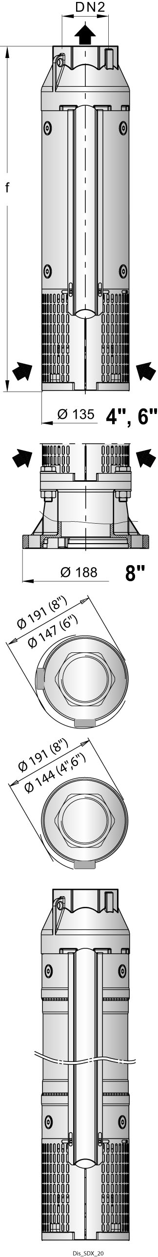 Dimensioni (mm)